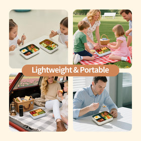 SILI FACTORY BPA-free stainless steel lunchbox keeps meals safe