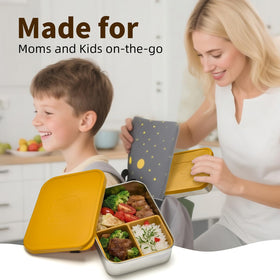 SILI FACTORY dishwasher-safe lunch box easy to clean after meals