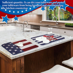Cushioned surface protects cookware and countertops.