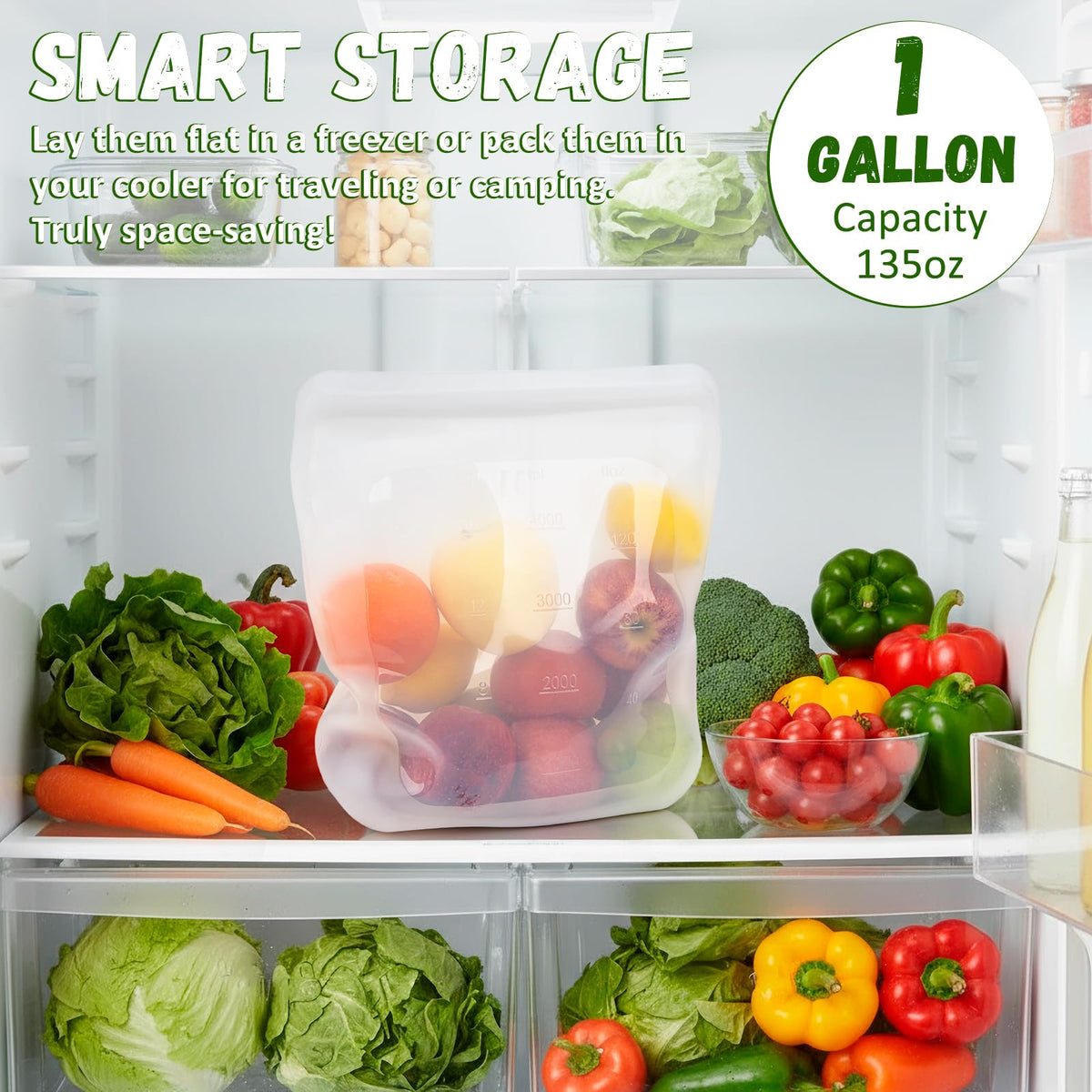 SiliSea bags suitable for sous vide cooking at safe temperatures.
