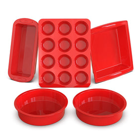 SILIVO loaf pan image shows durable silicone for easy release and even browning.