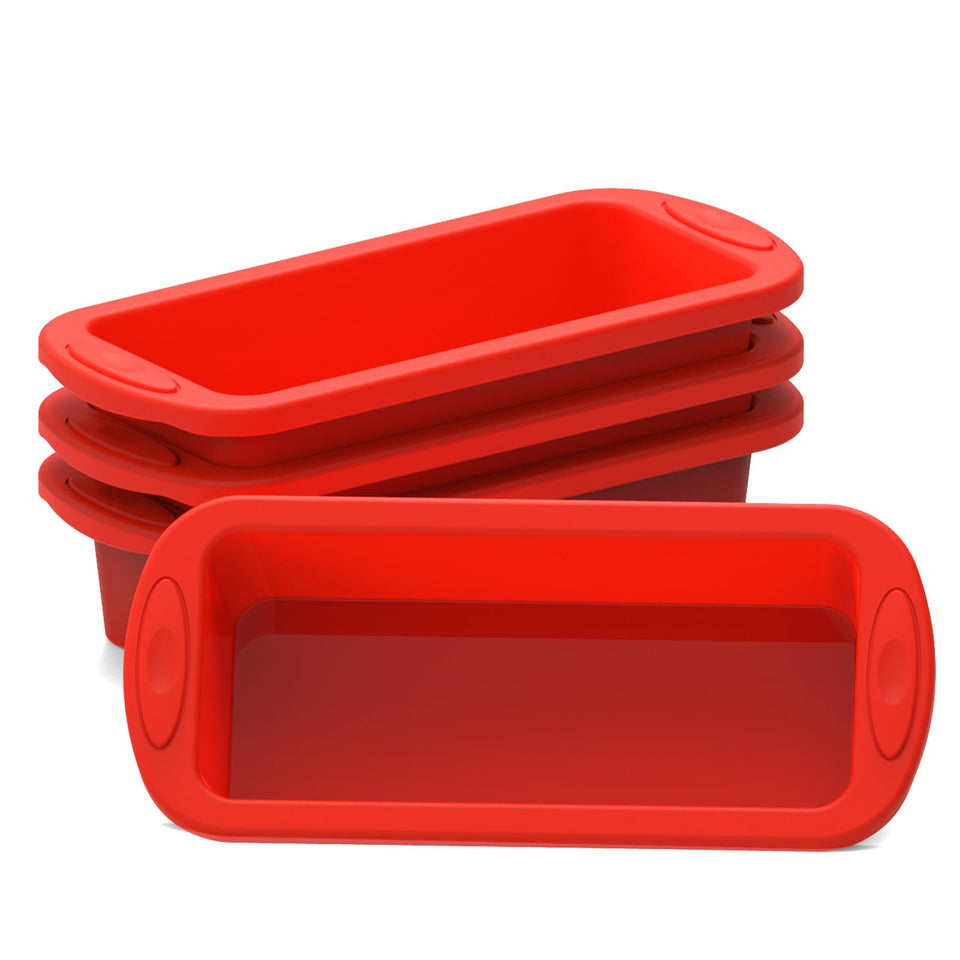 SILIVO bread pan nonstick for effortless release of baked loaves