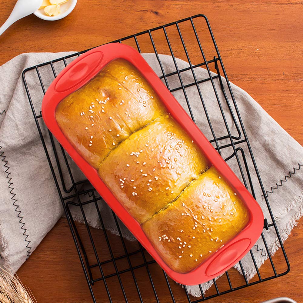 SILIVO multiuse bake pan suits bread, cake, meatloaf and more