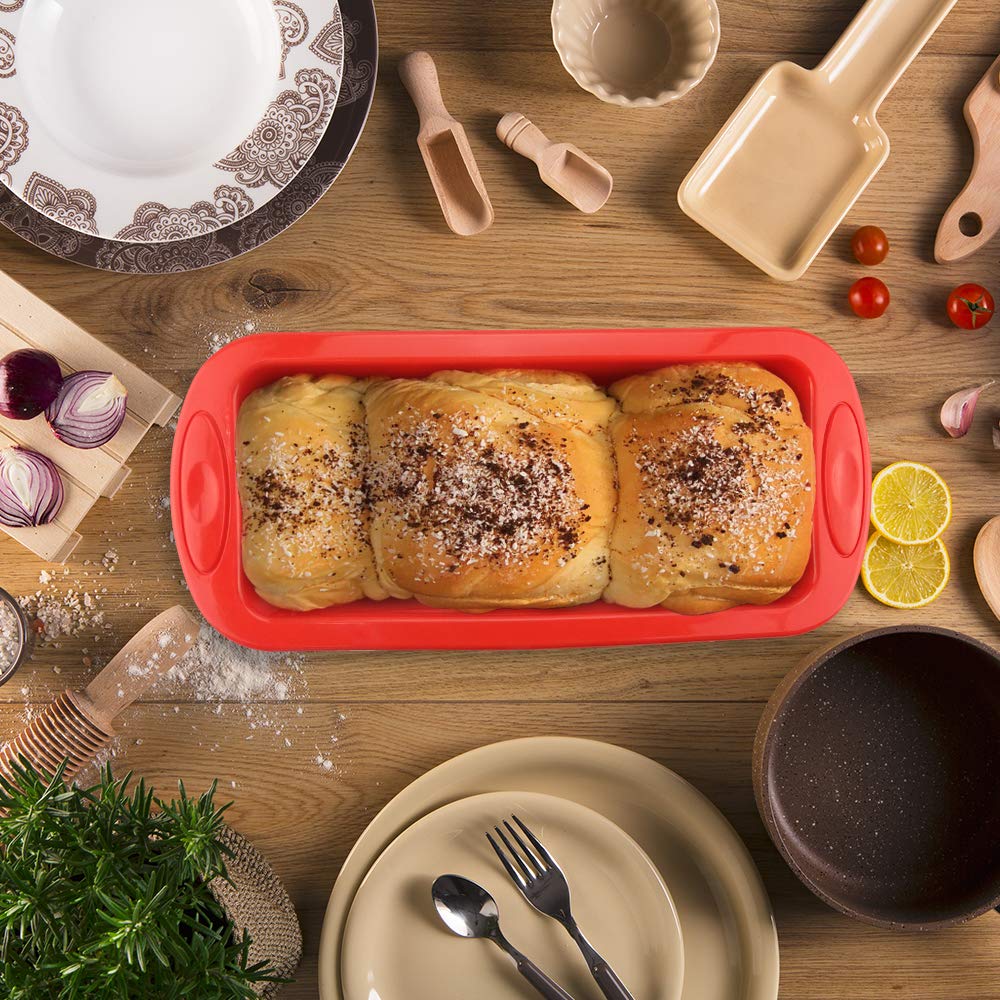 SILIVO silicone baking mold flexible for versatile baking and easy cleanup