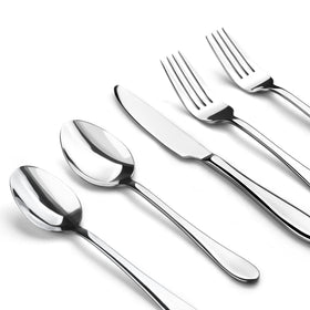 SilouC dinner knife with mirror finish for daily meals