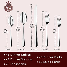 SilouC dinner spoon with balanced weight for easy dining