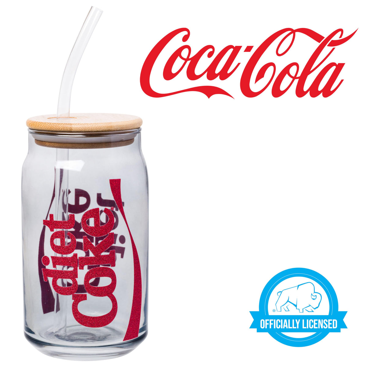 Silver Buffalo 16oz tumbler designed for iced drinks and everyday use.