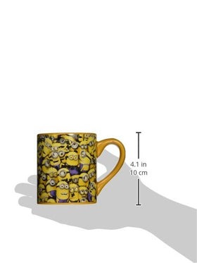 Silver Buffalo Despicable Me Minions mug durable, BPA-free ceramic for daily use.