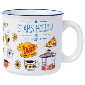 Silver Buffalo Gilmore Girls Luke's Diner mug for cozy mornings