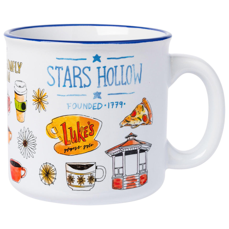 Silver Buffalo Gilmore Girls Luke's Diner mug for cozy mornings