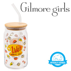 Silver Buffalo Gilmore Girls merchandise tumbler, official licensed product for fans.
