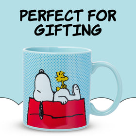 Silver Buffalo mug is microwave-safe and top-rack dishwasher safe for easy care.