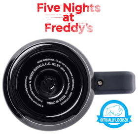 Official Five Nights at Freddy's merch drinkware for fans at work or on the move.
