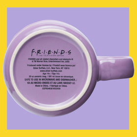 Silver Buffalo officially licensed Warner Bros. Friends Central Perk mug.