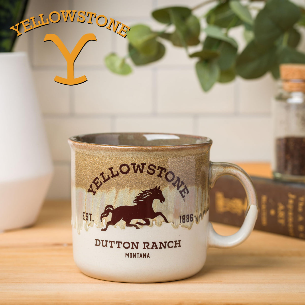 Silver Buffalo officially licensed badge in photo, confirming Yellowstone collaboration