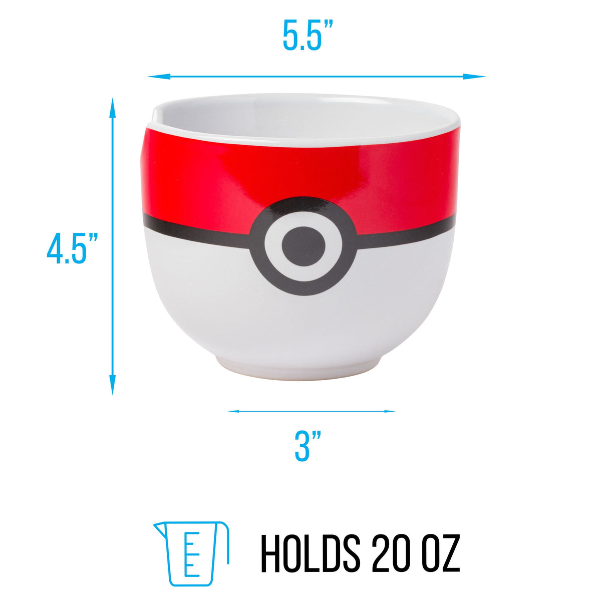 Silver Buffalo Pokemon gift set featuring Pokeball bowl and chopsticks