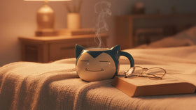 Silver Buffalo Snorlax face mug is officially licensed Pokemon memorabilia.