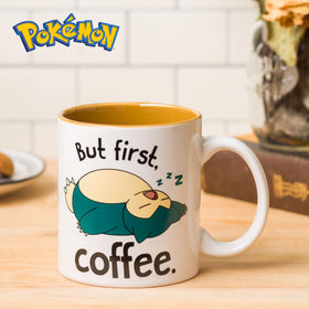 Silver Buffalo Snorlax mug gift-ready packaging suitable for Pokemon fans.