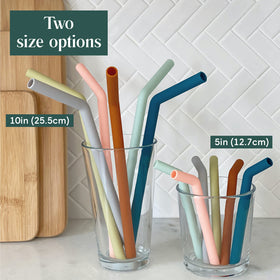 Simka Rose straw design supports little hands and bendable sipping