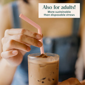 Simka Rose reusable straws reduce single-use plastics