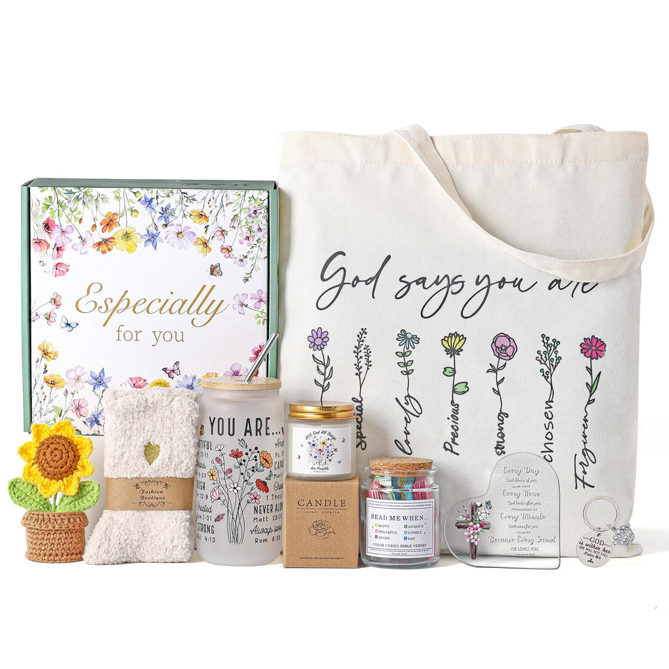 Simneygo gift box with faith inspired items for daily encouragement
