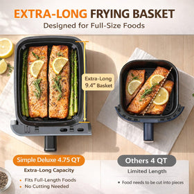 Simple Deluxe 10 presets simplify everyday meals with consistent, reliable results.
