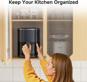 Simple Deluxe nonstick interior and dishwasher-safe parts simplify cleanup after cooking.