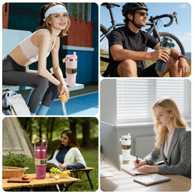 SIMPLE DRINK travel-ready bottle blends performance with everyday practicality.
