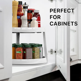 Simple Houseware easy-clean design resists spills for pantry and bathroom