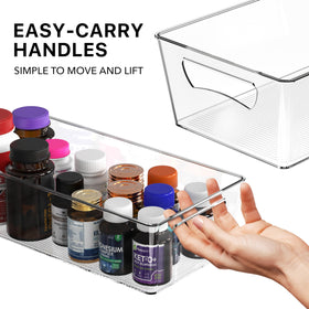 Simple Houseware bin set with pantry organization use for fruits and vegetables