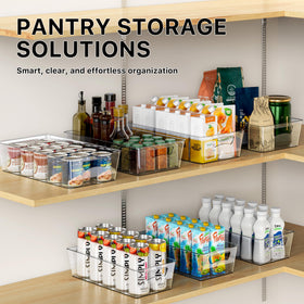 Simple Houseware bin set arranges soda cans neatly