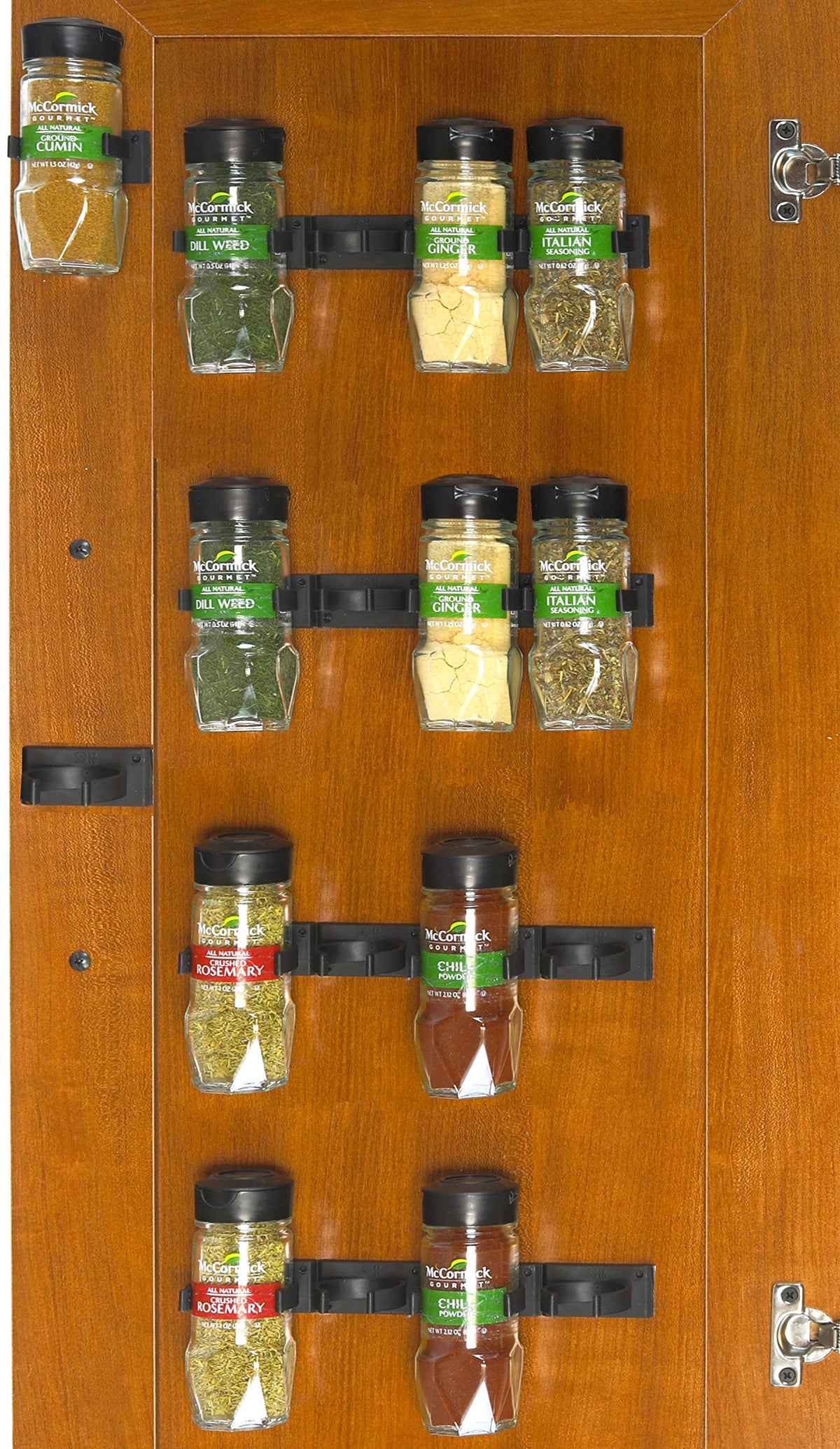Simple Houseware adhesive clip installation highlights quick, secure mounting without tools.