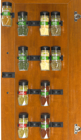 Simple Houseware adhesive clip installation highlights quick, secure mounting without tools.