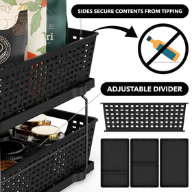 Simple Houseware anti-slip base keeps the unit steady on surfaces