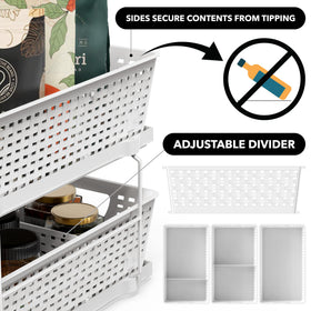 Simple Houseware anti-slip base keeps the unit stable on slick surfaces