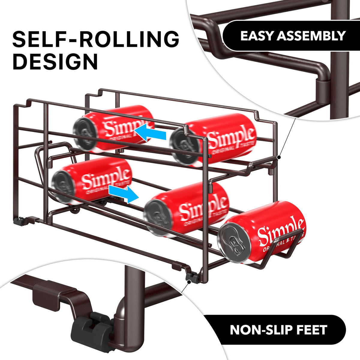 Simple Houseware assembly-free setup demo shows no tools required