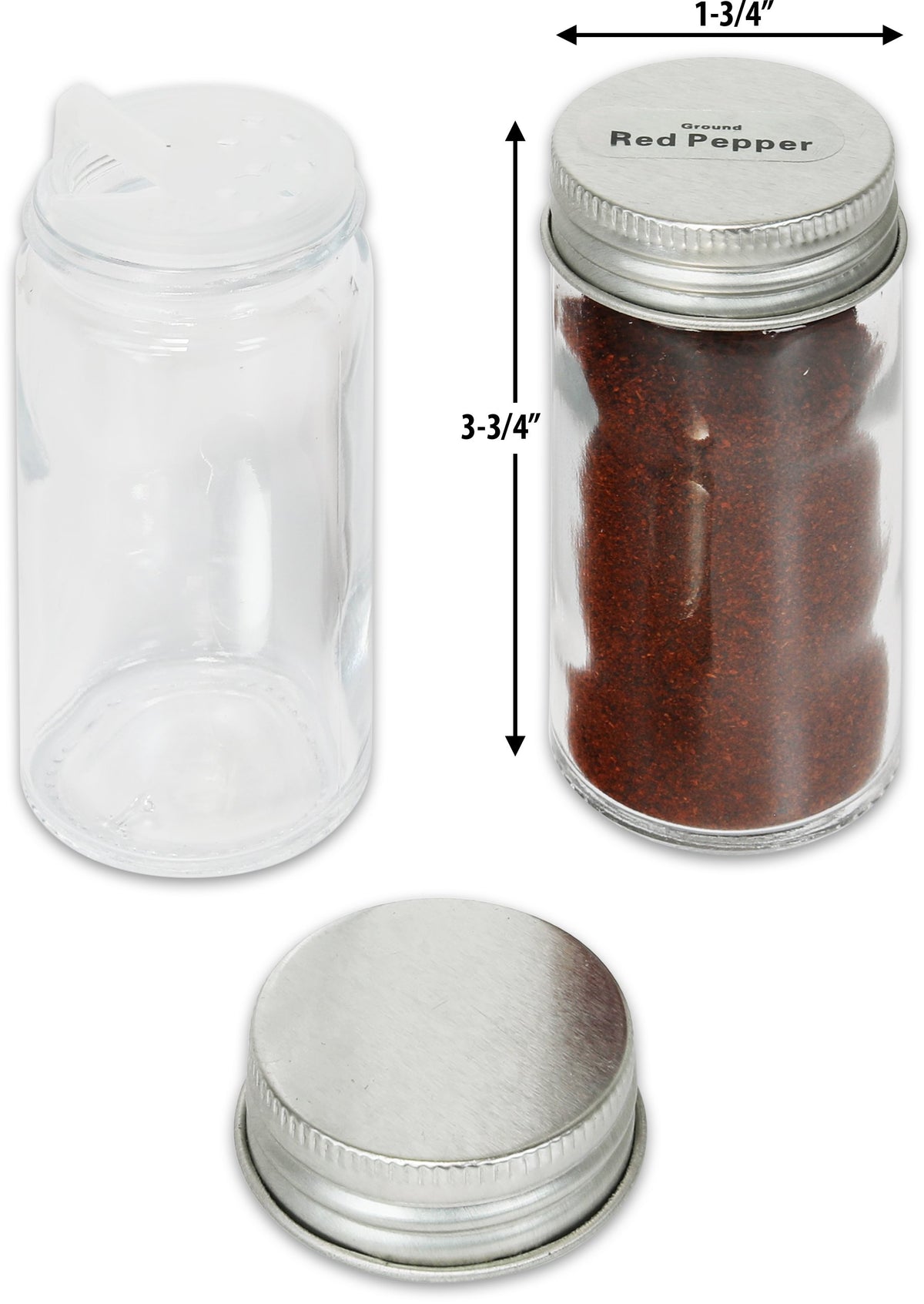 Simple Houseware compact spice storage setup for pantry organization and easy access.