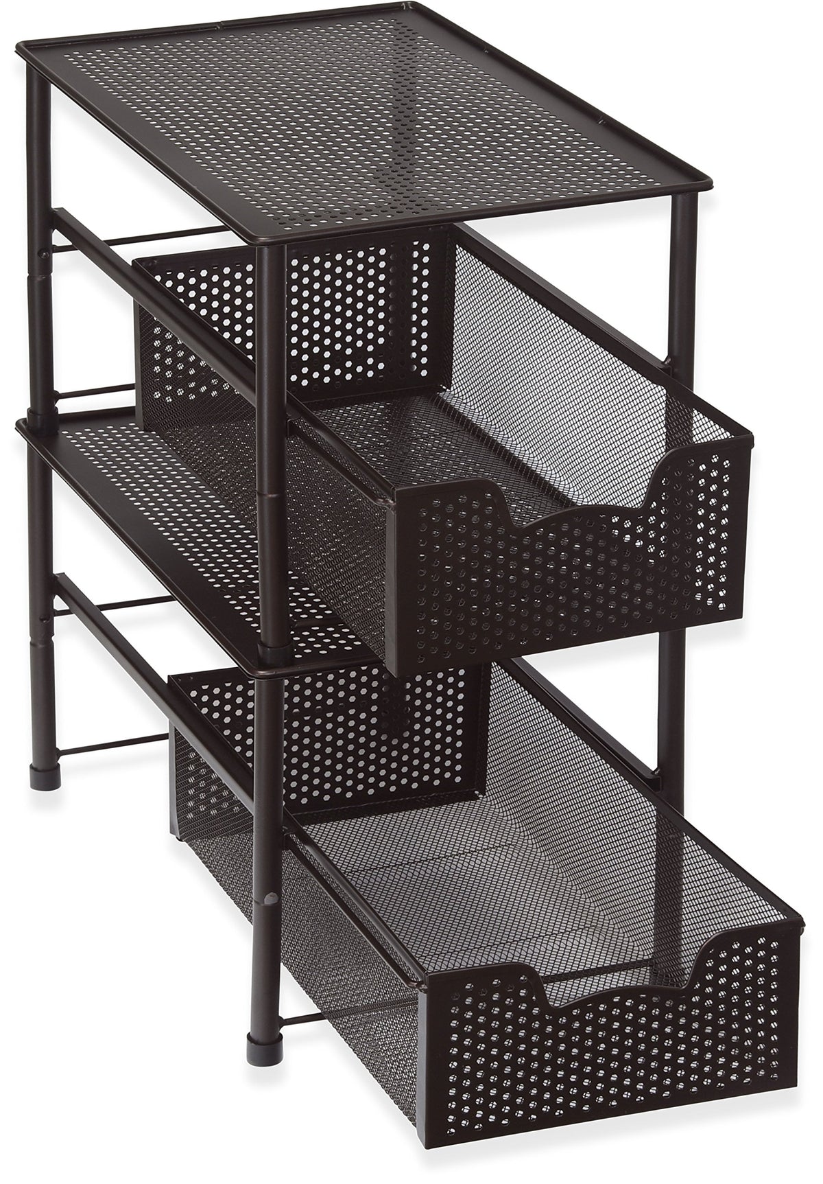 Simple Houseware 16.75 in L, 10.8 in W, 10.25 in H dimension label for fitting cabinets.