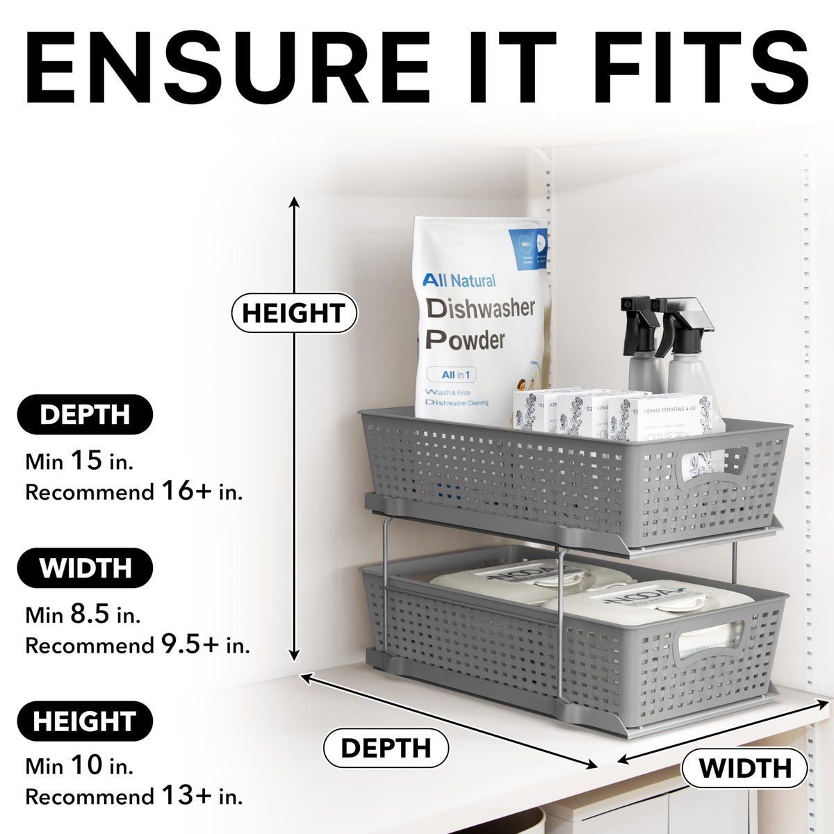 Simple Houseware durable weave stands up to humidity with style