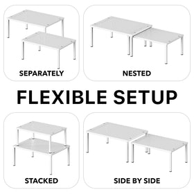Simple Houseware on-counter use keeps frequently used items within easy reach