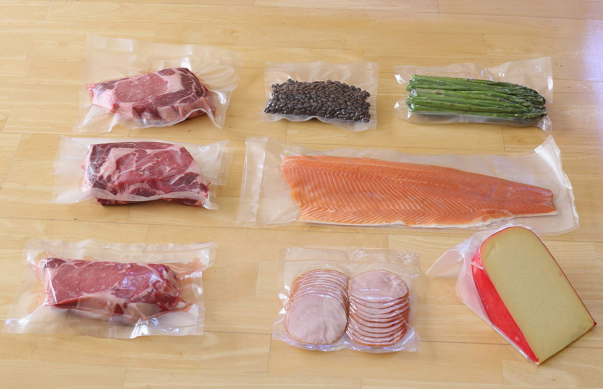 Simple Houseware bags protect foods from freezer burn and dehydration