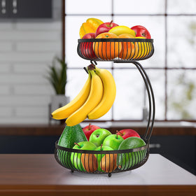 Simple Houseware overall dimensions indicate a slim, tall display on your counter.