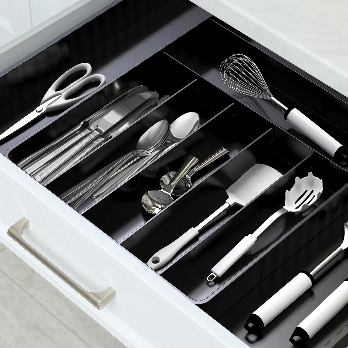 Simple Houseware sturdy construction supports daily use.