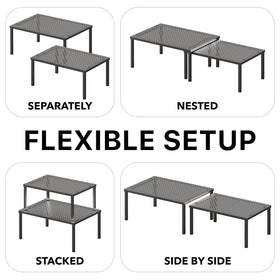 Simple Houseware countertop organizer for kitchen or office use.