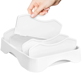 Simple Houseware lid organizer durable finish adds a modern look