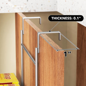 Simple Houseware mesh steel construction offers lasting strength for daily use.