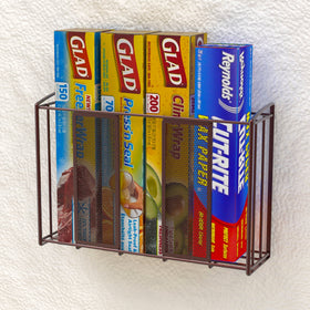 Simple Houseware bronze mesh basket open view highlighting breathable storage