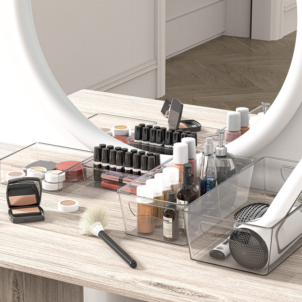 Simple Houseware removable bin enables quick, mess-free cleanup