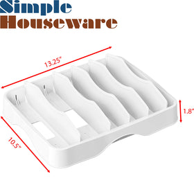 Simple Houseware patent-pending design signals thoughtful organization for everyday tasks.