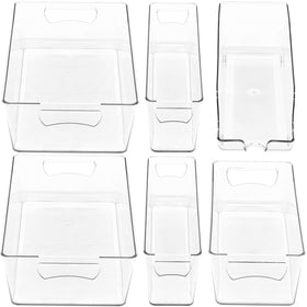 Simple Houseware can dispenser bin enables quick access to drinks and condiments.